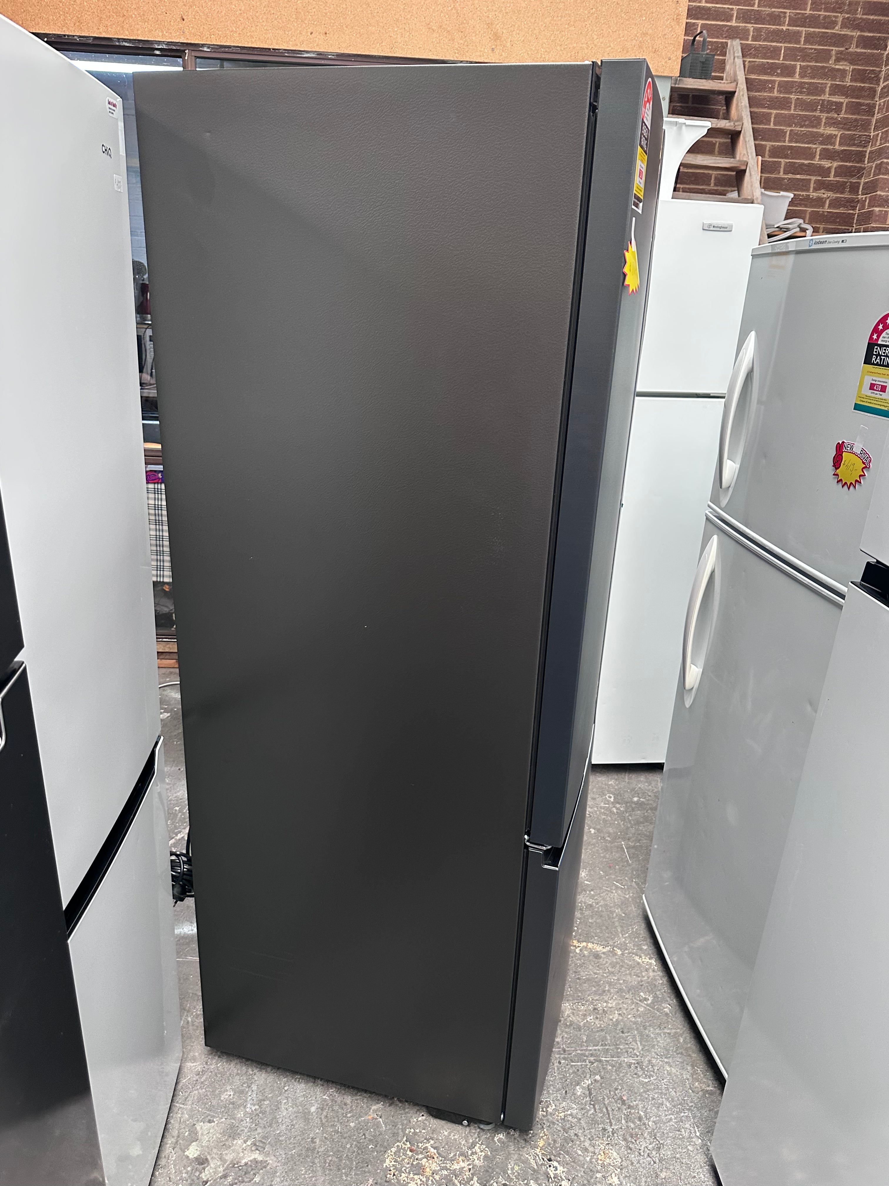 Haier HRF520FHC 489L French Door Refrigerator - Black Stainless Steel | Factory Refurbished | Energy Efficient Large Capacity Fridge for Kitchen, Home & Office Use