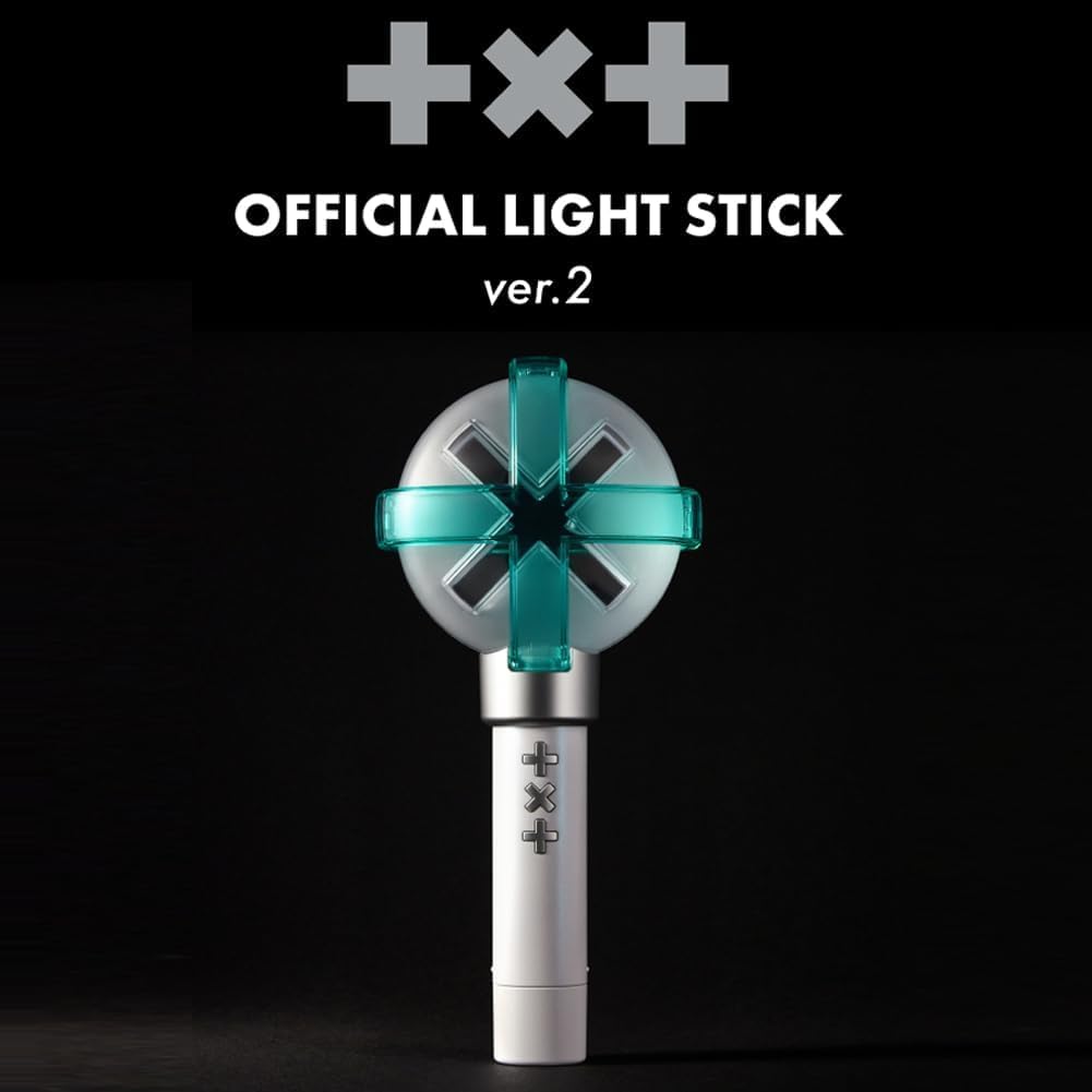 Official TXT Lightstick VER 2 - Multi-Color K-Pop Concert Light Stick with Flashing Modes | Perfect for MOA Fans, Concerts, Parties & K-Pop Collections (TXT Merchandise Souvenir)