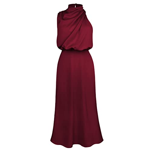 High Neck-burgundy