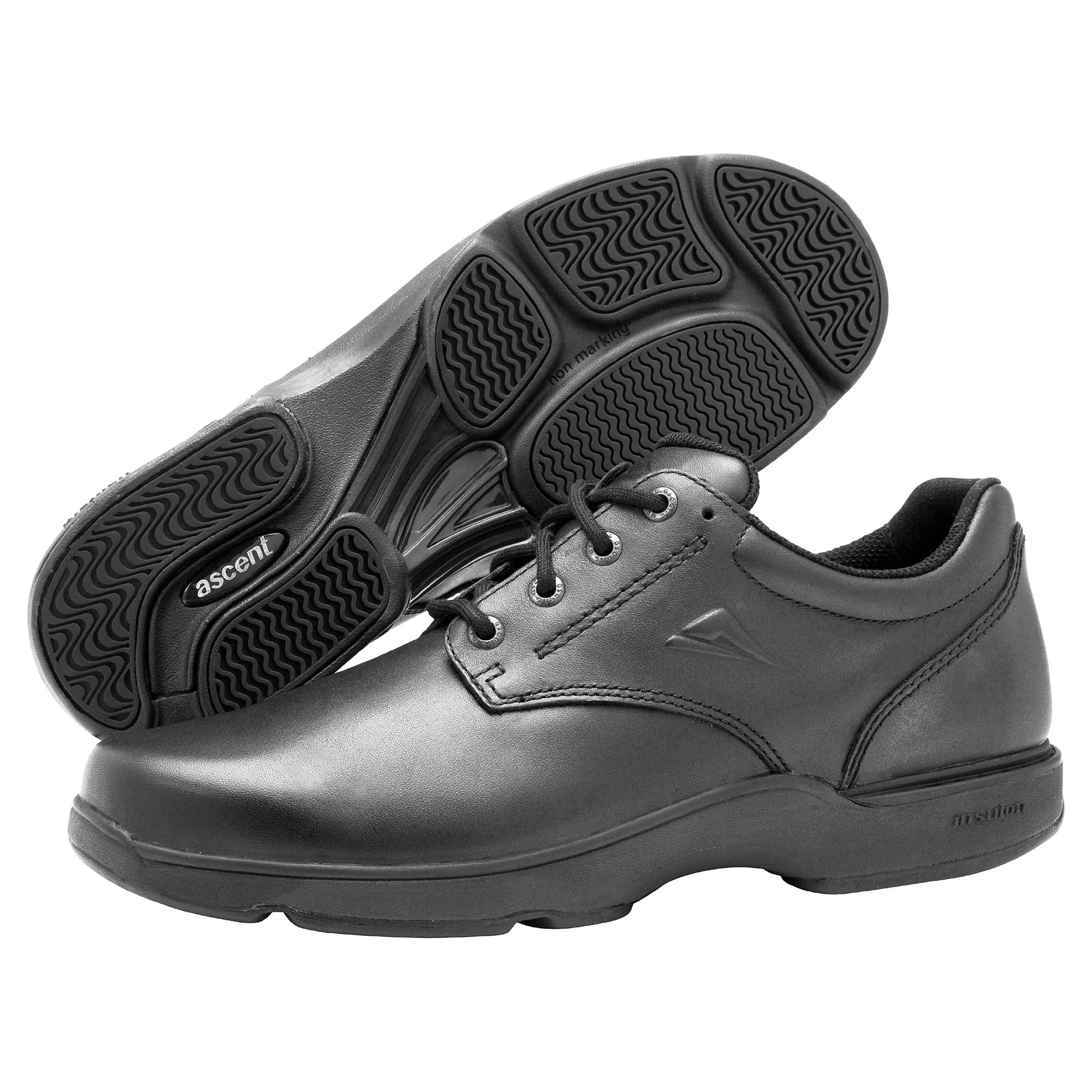 Apex Women's Senior School Shoes - Comfortable Black Leather School Shoes for Girls & Teens - Perfect for Classroom, Uniform Dress Code & Daily Wear