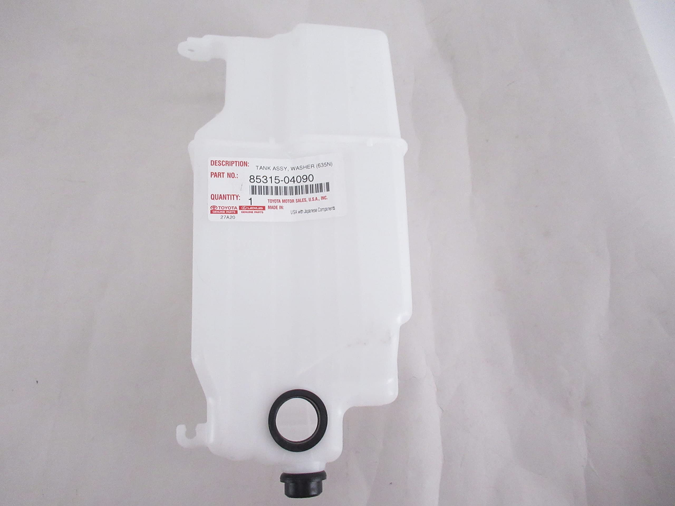 Genuine Toyota 85315-04090 Windshield Washer Reservoir - Replacement Part for Toyota Vehicles - Perfect for Car Maintenance & Windshield Cleaning