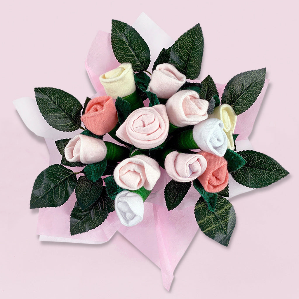 Welcome Baby Clothes Posy Pink - Soft Newborn Outfits for Girls | Perfect for Baby Showers, Christenings & Photo Shoots