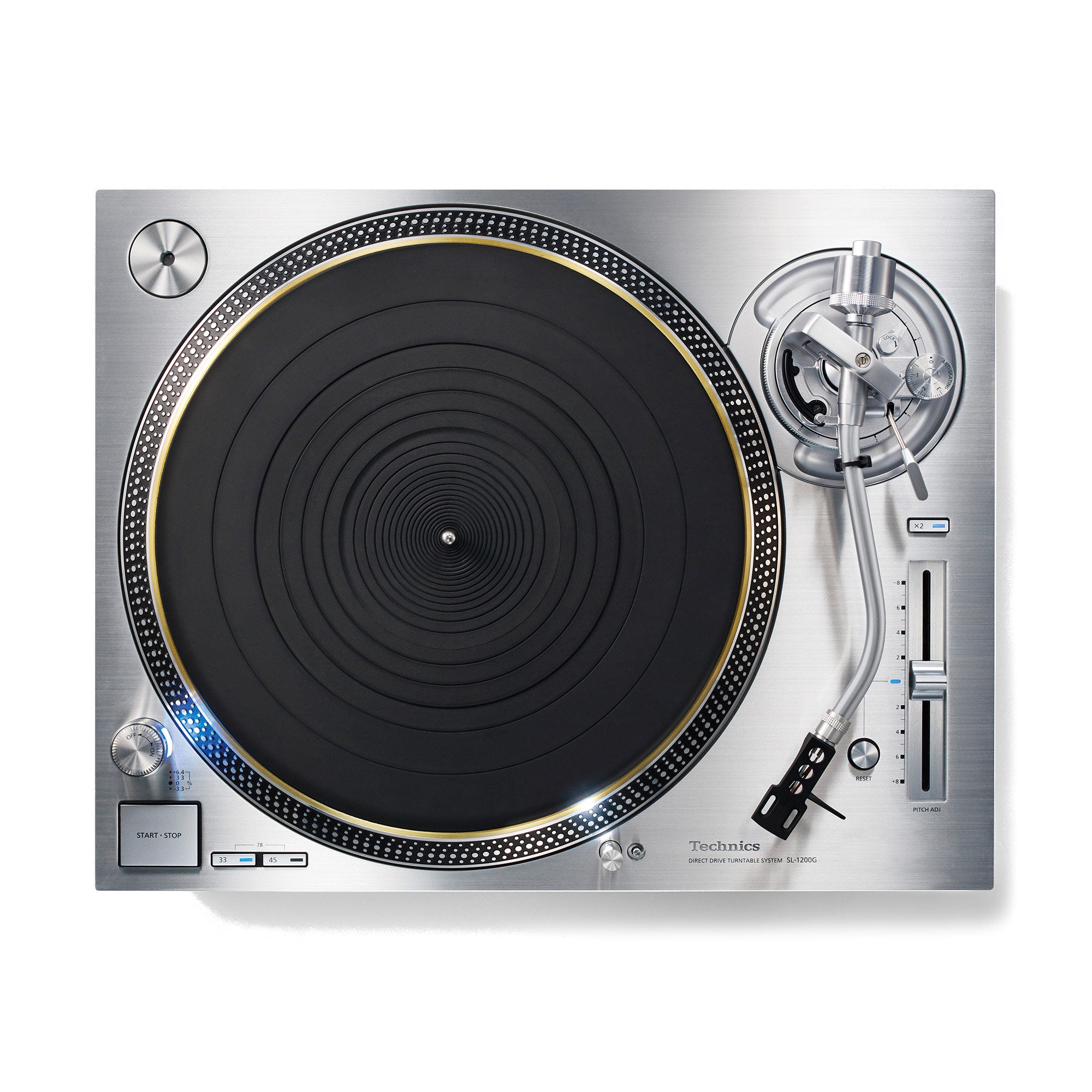 Technics SL-1200G Professional Direct Drive Turntable - High-Precision Vinyl Record Player for DJs & Audiophiles - Perfect for Home Studios, Clubs & Music Production
