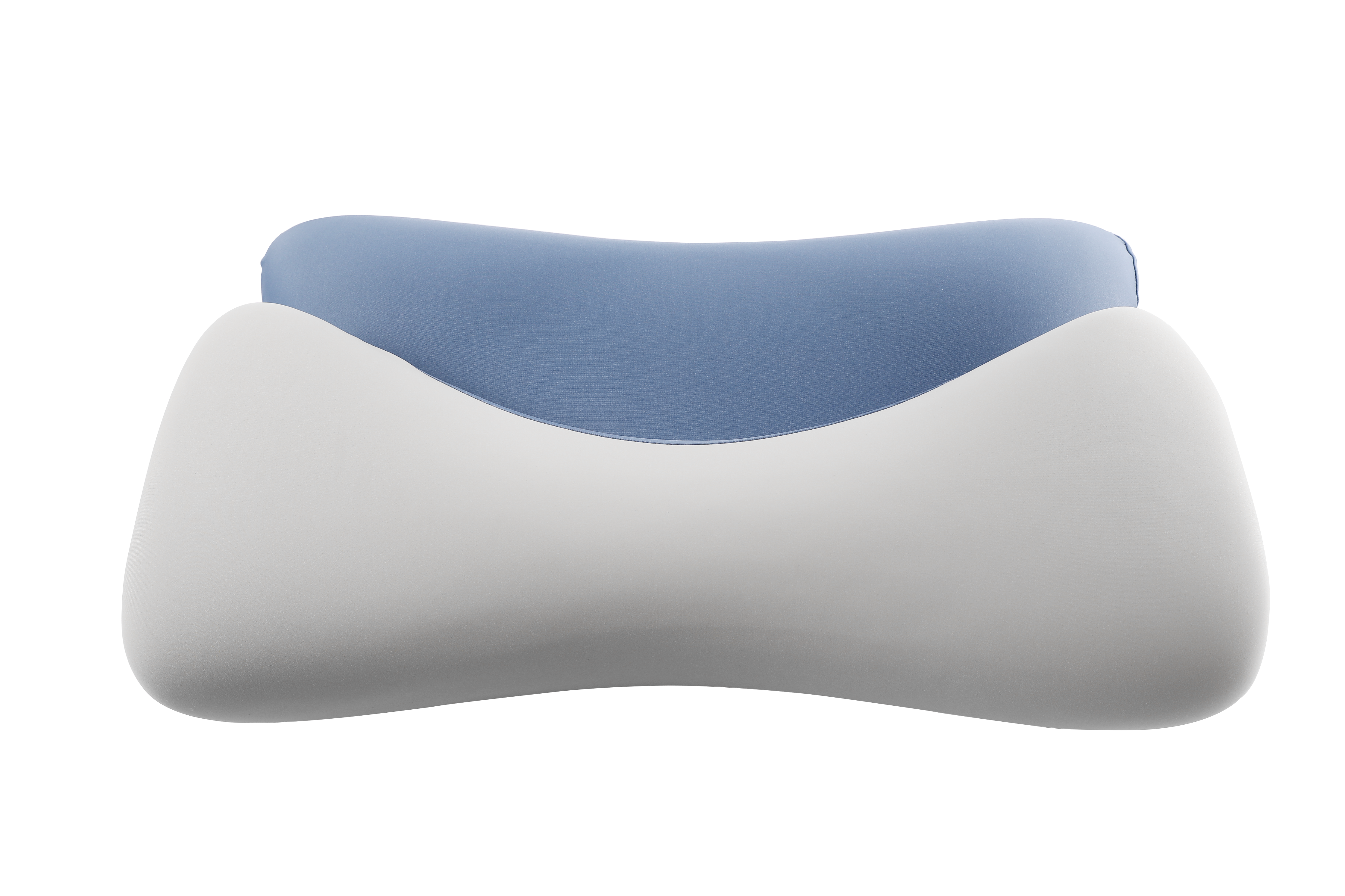 OPULENCE Glacier Ergonomic Memory Foam Pillow - Contour Neck Support for Side, Back & Stomach Sleepers | Pain Relief & Pressure Relief | Cooling Gel Technology for Hot Sleepers | Perfect for Home, Travel & Office Use
