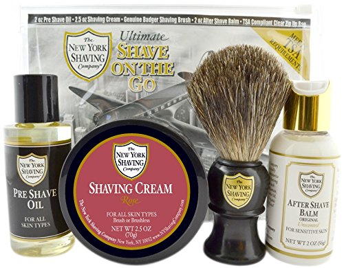 Rose Ultimate Shave On The Go - Portable Women's Razor for Smooth Legs & Underarms | Travel-Friendly Shaving Kit for Gym, Vacation & Quick Touch-Ups