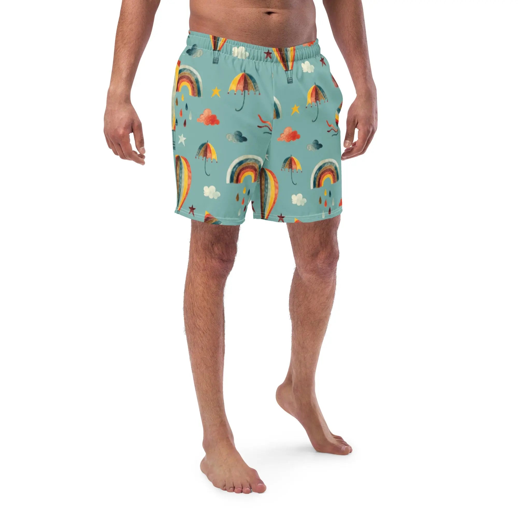 Men's Swim Shorts - Quick Dry & Comfortable Swim Trunks for Beach, Pool & Water Sports | Sky Design