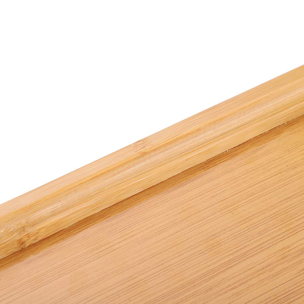Premium Bamboo Bread Tray - Japanese-Style Rectangular Serving Platter for Home, Kitchen, Restaurant & Hotel | Perfect for Sushi, Sandwiches, Desserts & Party Appetizers