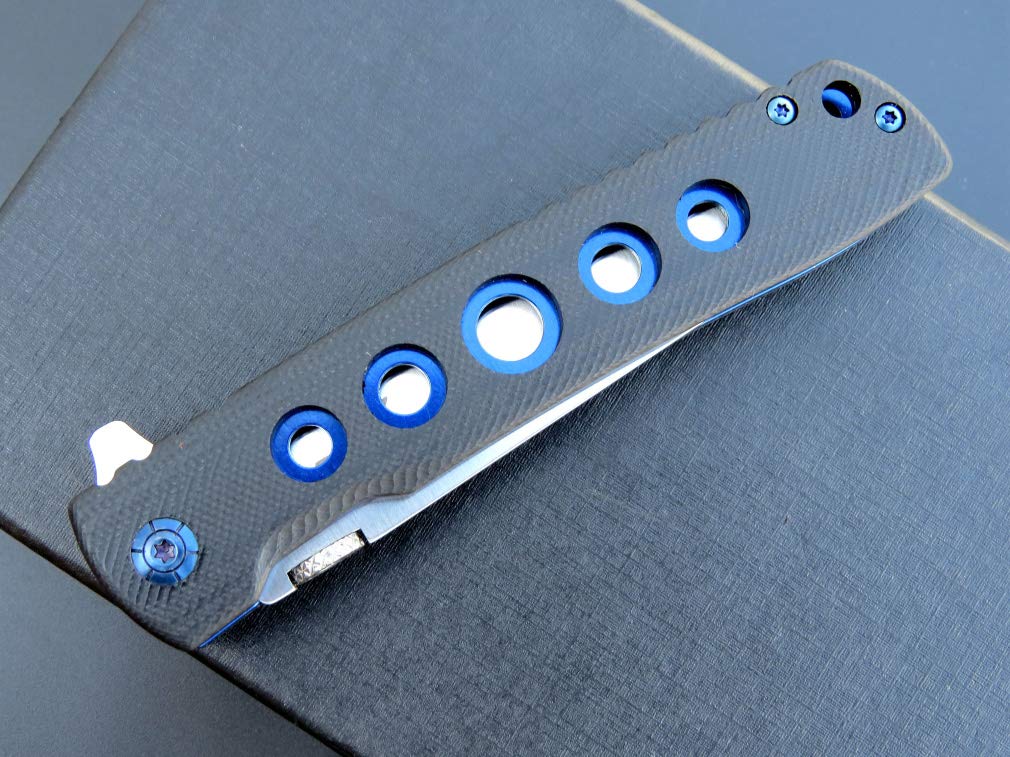 Eafengrow EF27 EDC Folding Knife - Tactical Pocket Knife with Clip, Outdoor Camping, Hiking, Survival Gear for Everyday Carry & Adventure