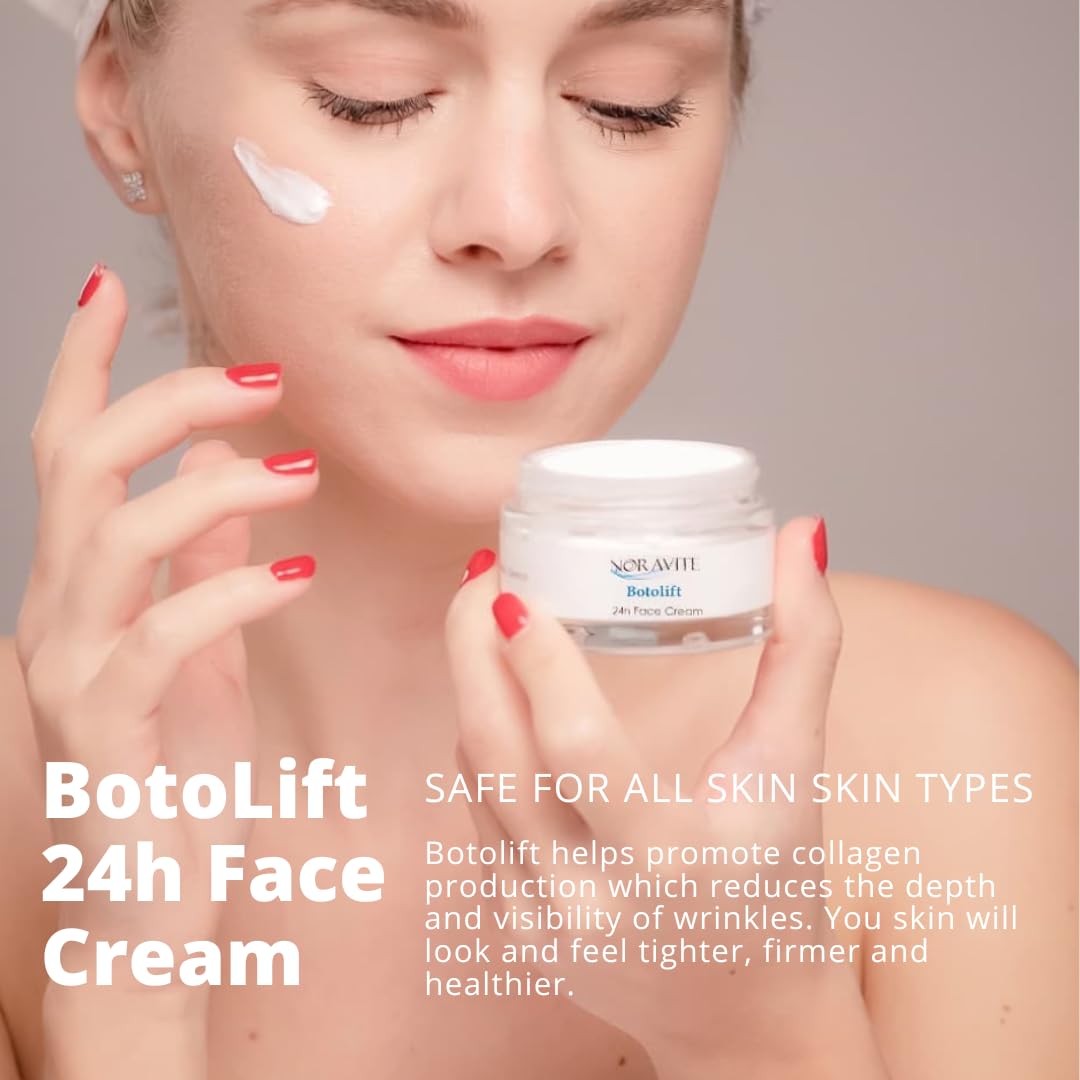 ORIGINAL Botolift Face Tightening & Lifting Cream - Anti-Wrinkle Treatment with Hyaluronic Acid & Argireline | Age Repair Moisturizer for Women & Men | Made in Greece | Perfect for Daily Skincare Routine & Nighttime Anti-Aging Care