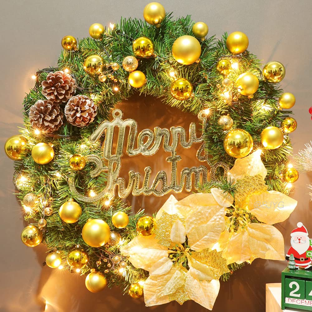 50 LED Christmas String Lights 18ft with Timer & 8 Modes - Battery Operated Waterproof Outdoor/Indoor Decor Lights (Warm White) - Perfect for Holiday, Party, Garden, Patio, and Home Decoration
