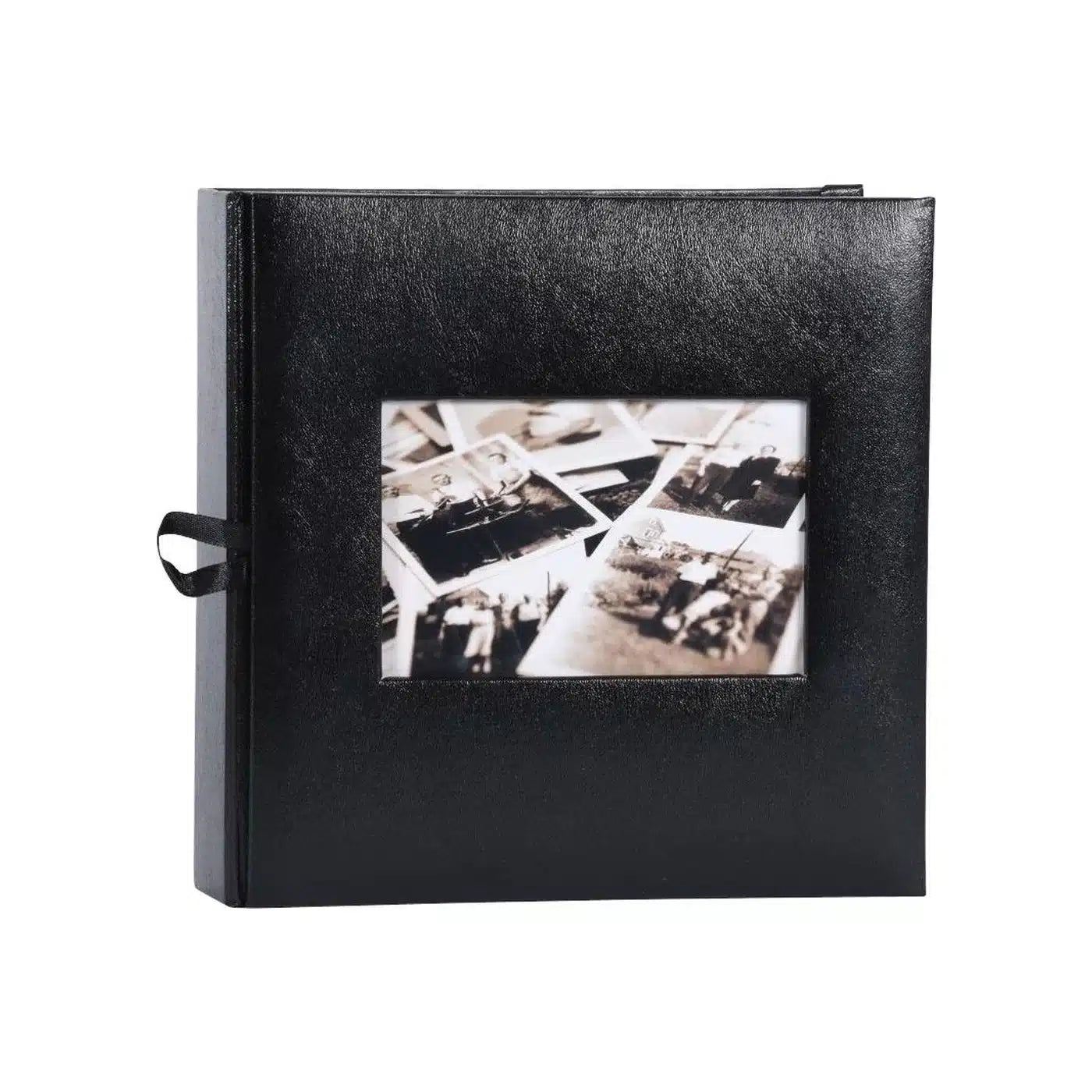 Henzo Edition 200-Pocket 6x4 Photo Album Black - Perfect for Wedding, Baby, and Family Photo Storage