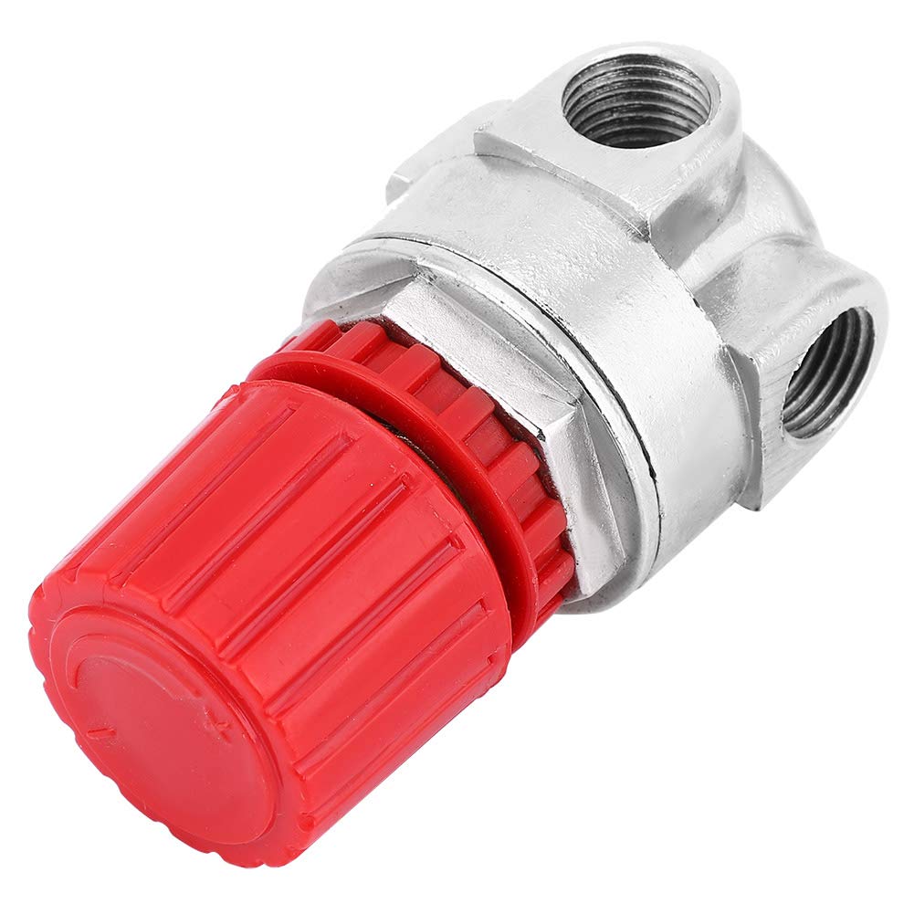 High Precision 4-Hole Water Pressure Regulator Valve - RVSKY Steel Water Pressure Reducing Valve for Plumbing, Irrigation & RV Use