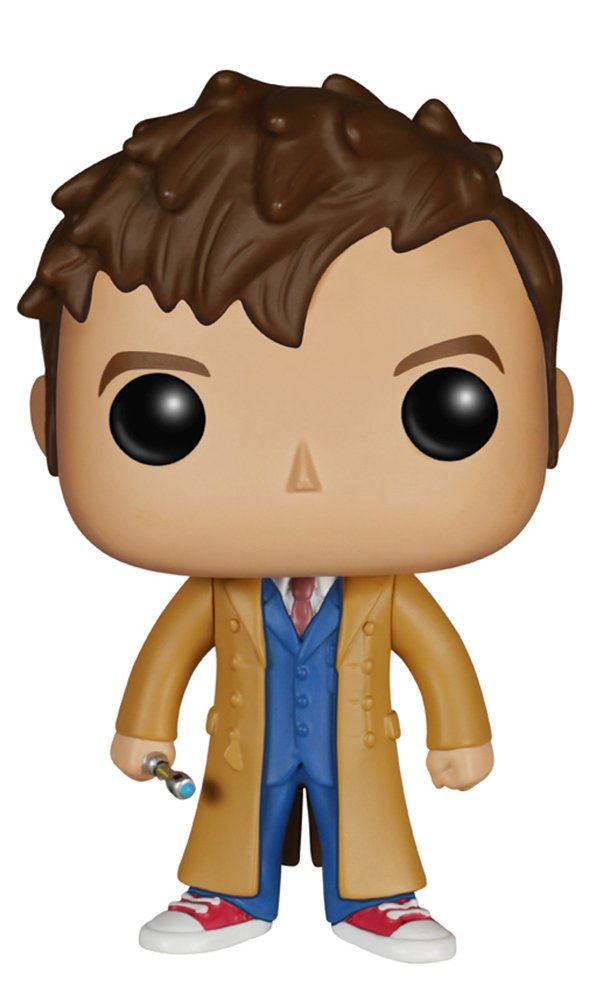 Funko POP TV: Doctor Who Tenth Doctor Action Figure Collectible - Perfect for Fans, Display & Gift Giving
