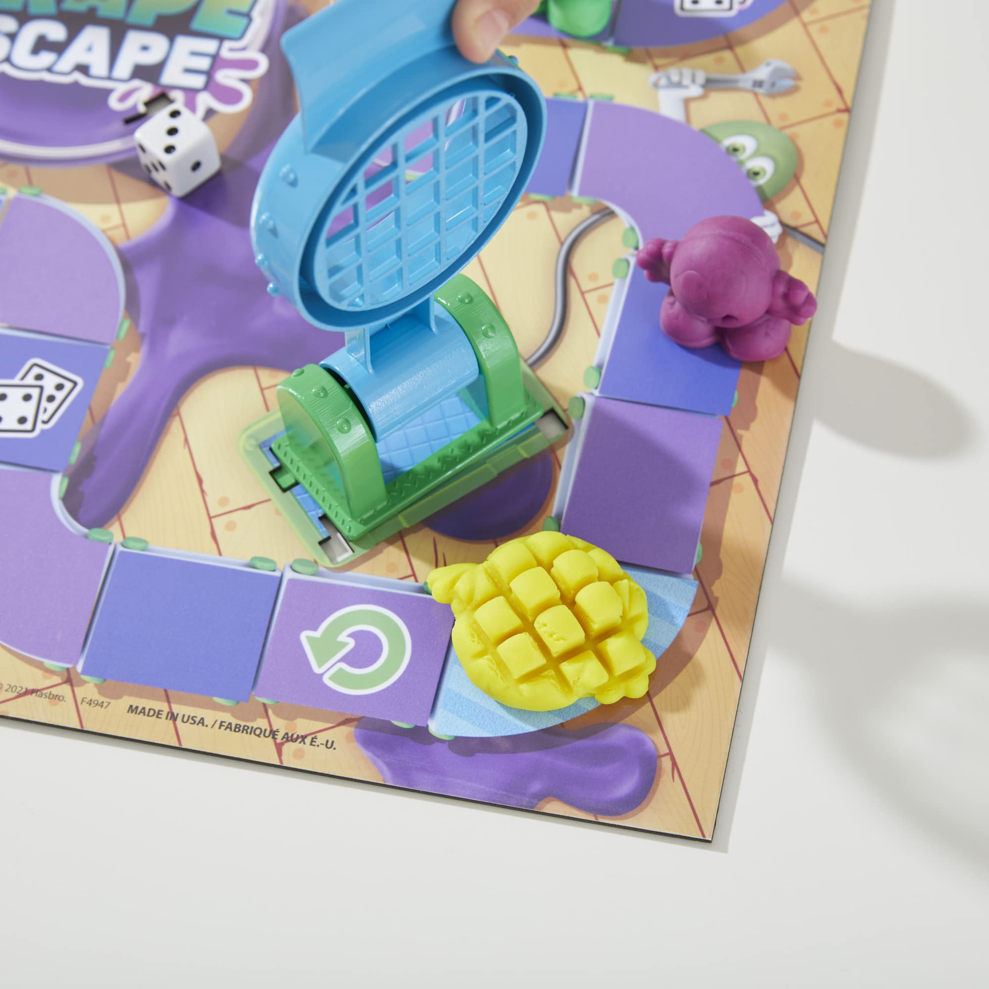 Hasbro Grape Escape Board Game for Kids Ages 5+ | Fun Family Game with Modeling Clay | Perfect for Family Game Nights & Kids' Parties