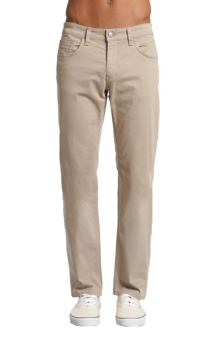 Mavi Matt Classic Men's Straight Leg Pants - Mid-Rise Relaxed Fit Work Pants for Men | Comfortable Office & Casual Wear for Everyday Use