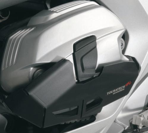 Touratech R1200 Hexhead OC Aluminum Cylinder Guards - Motorcycle Engine Protection for BMW R1200 - Off-Road & Adventure Riding Accessories