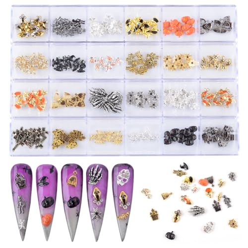 Mix Colors(Halloween Nail Charms)
