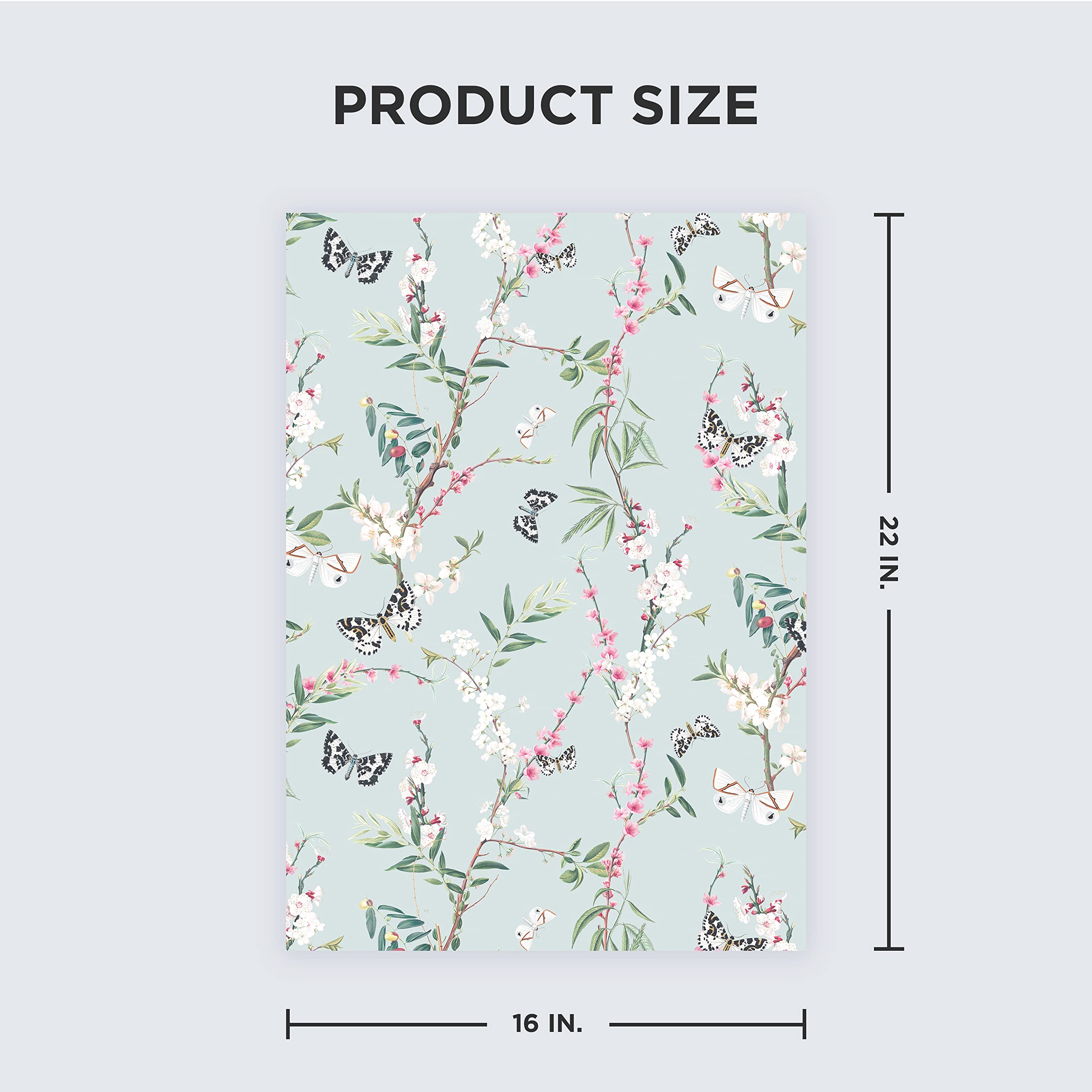 Fragrant Drawer Liners - Scented Non-Adhesive Shelf Liners for Dressers, Cabinets, Linen Closets & Kitchen Storage | Fresh Gardenia Blossom Scent | Perfect for Organizing & Refreshing Clothes, Towels & Home Spaces