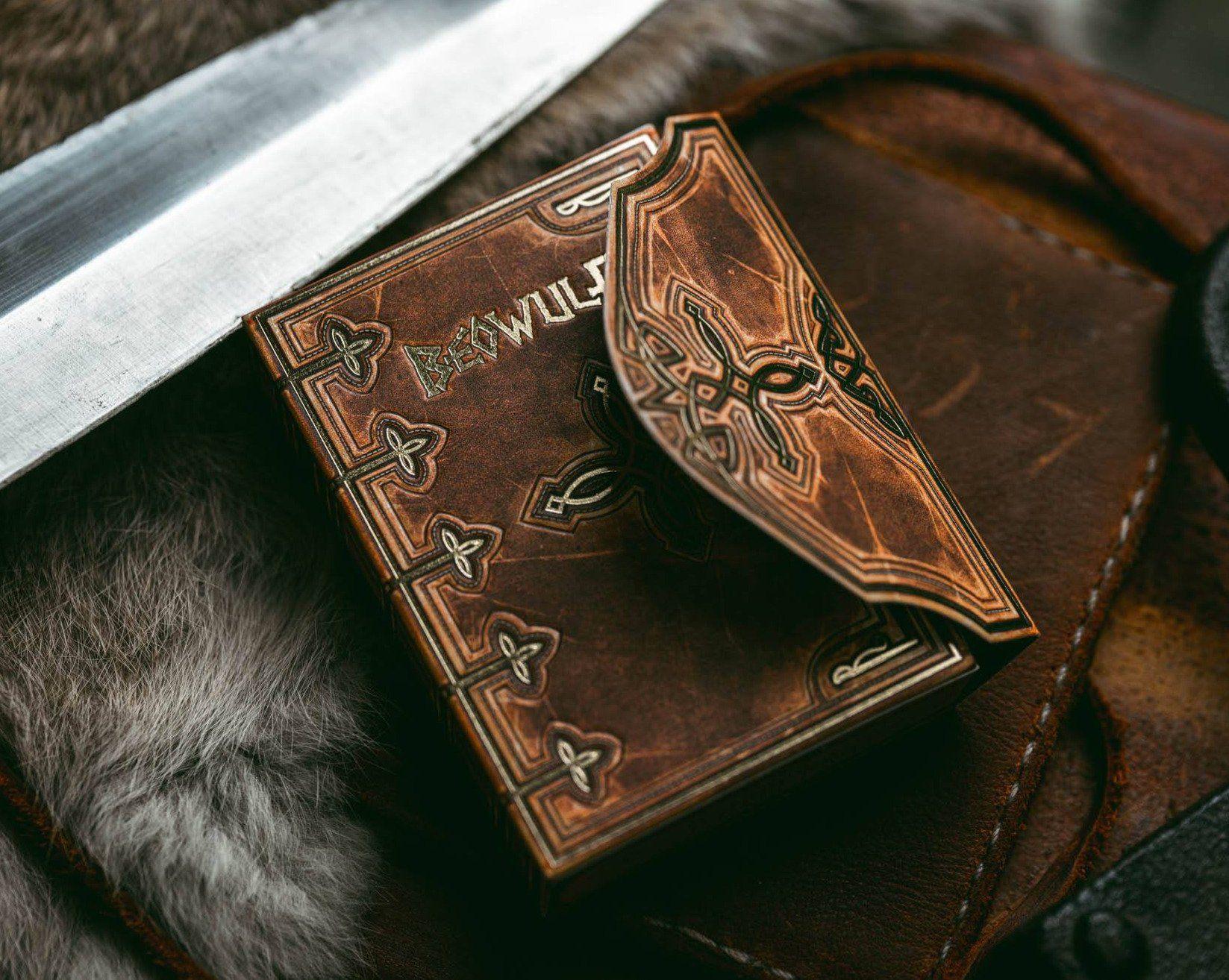 Beowulf Playing Cards - Premium Viking-Themed Deck for Poker, Magic Tricks & Collectors | Perfect for Game Nights, Gifts & Cardistry
