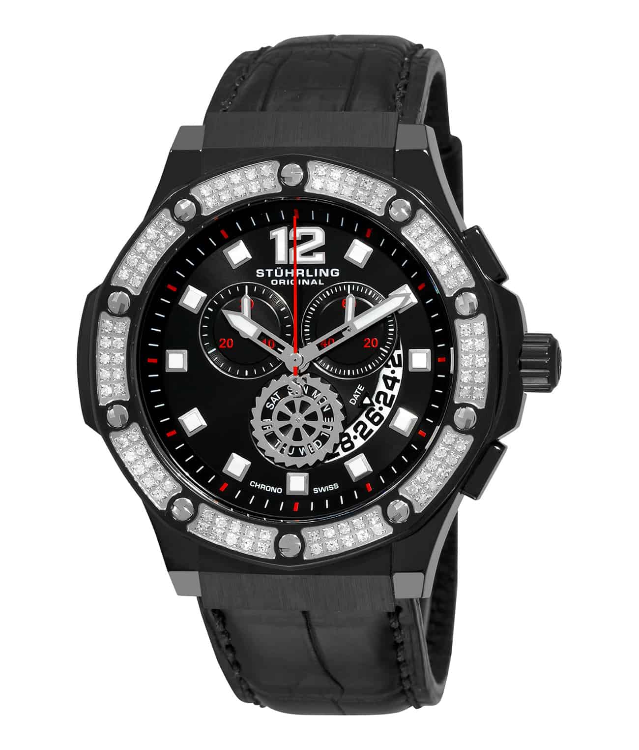 Apocalypse C45 160DS 45mm Classic Men's Watch - Waterproof Stainless Steel Analog Wristwatch for Outdoor, Business & Casual Wear