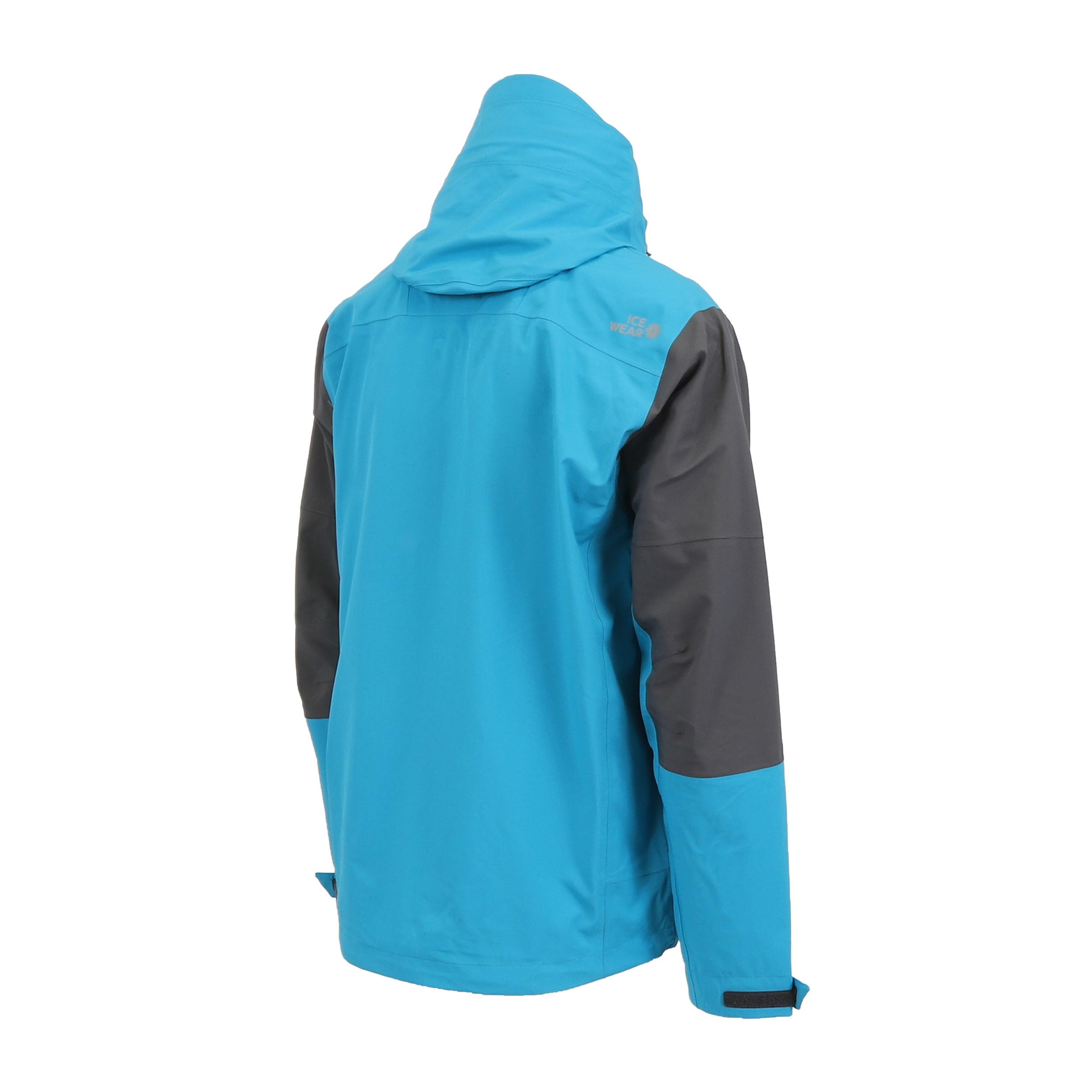 ICEWEAR Njáll 3-Layer Waterproof Windproof Hard Shell Jacket for Men - Lightweight Hiking & Outdoor Adventure Gear - Perfect for Skiing, Camping and Mountain Climbing