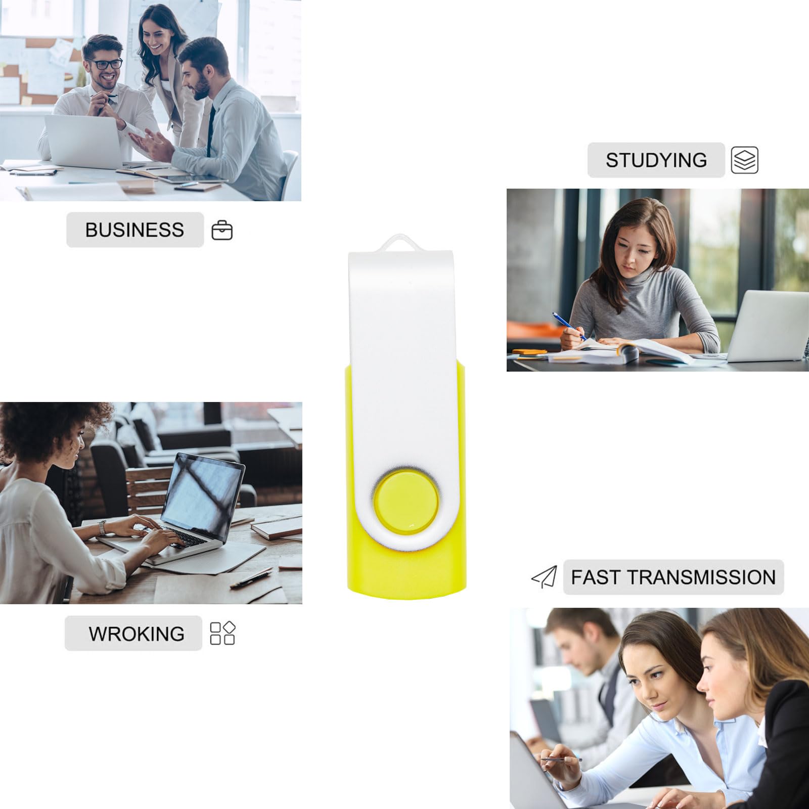 100 Pack 512MB USB 2.0 Flash Drives - Bulk Memory Sticks in 5 Assorted Colors - Wholesale USB Storage for Business, School & Data Transfer