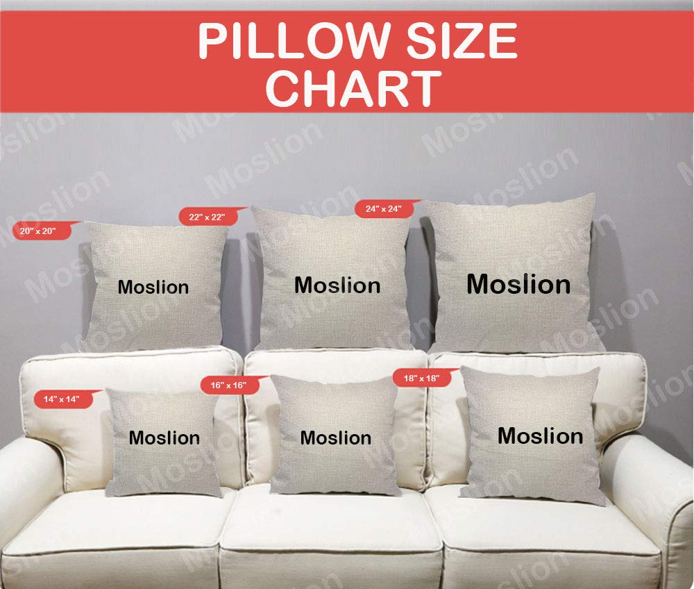 Moslion Crown Pillows - Cute Prince Crowns, Love Hearts & Stars Doodle Polka Dot Throw Pillow Cover - 18x18 Inch Square Decorative Cotton Linen Pillow Case - Yellow & White Accent Cushion for Bedroom, Living Room, Nursery Decor