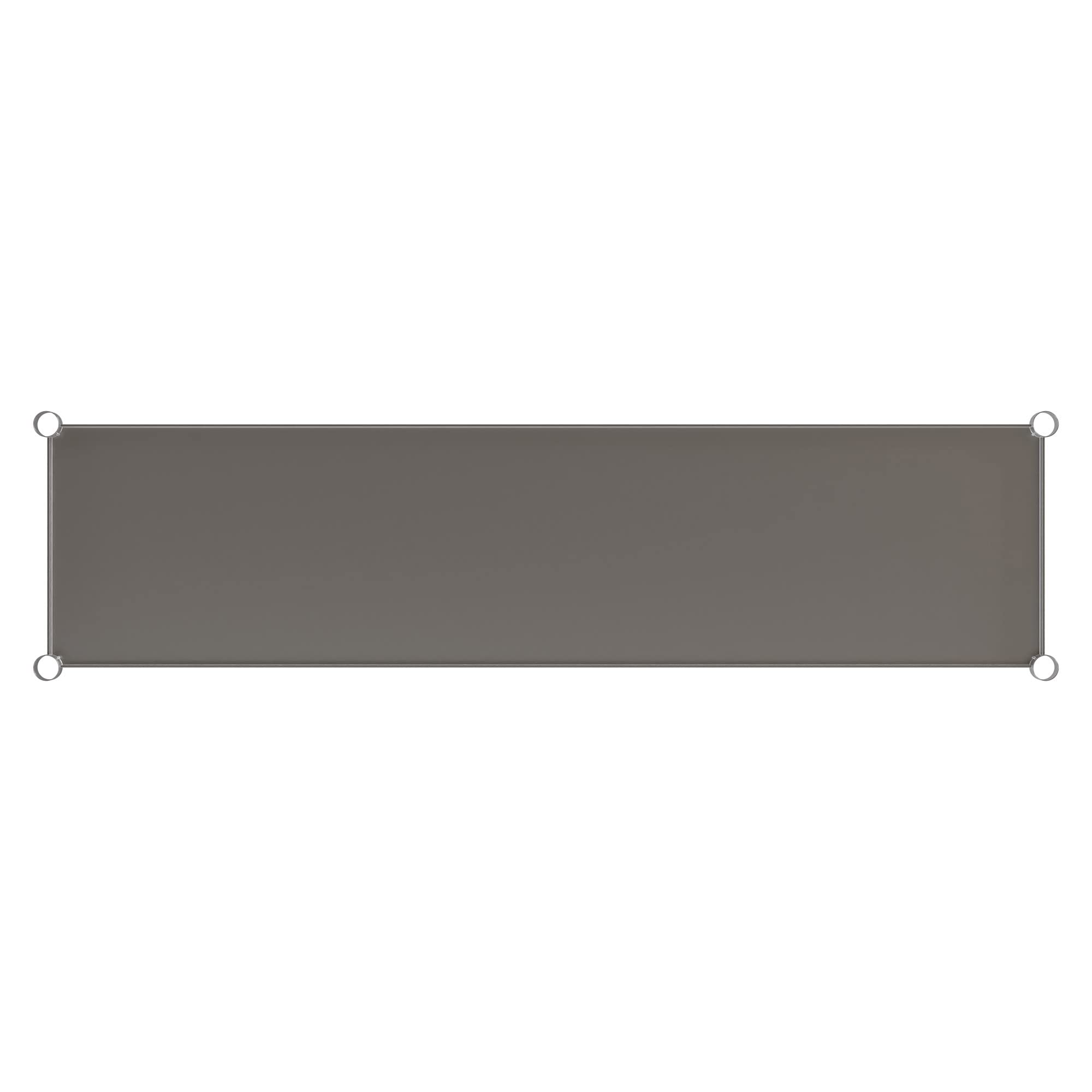 Flash Furniture Woodford Adjustable Galvanized Under Shelf for 30