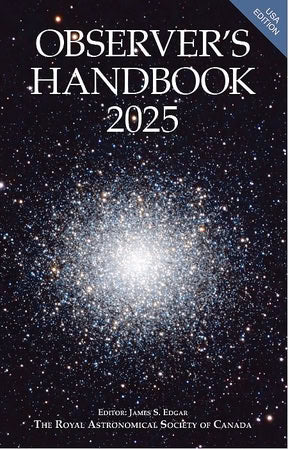 2025 RASC Observer's Handbook - US Edition | Astronomy Guide for Stargazing & Night Sky Observation | Perfect for Amateur Astronomers & Space Enthusiasts
