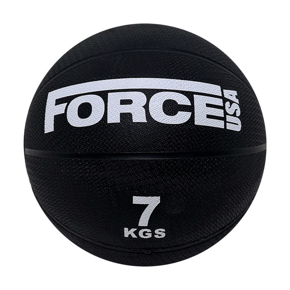 Force USA Medicine Balls for CrossFit, Strength Training & Home Gym Workouts - Durable Rubber Medicine Ball for Functional Fitness, Core Exercises & Rehabilitation
