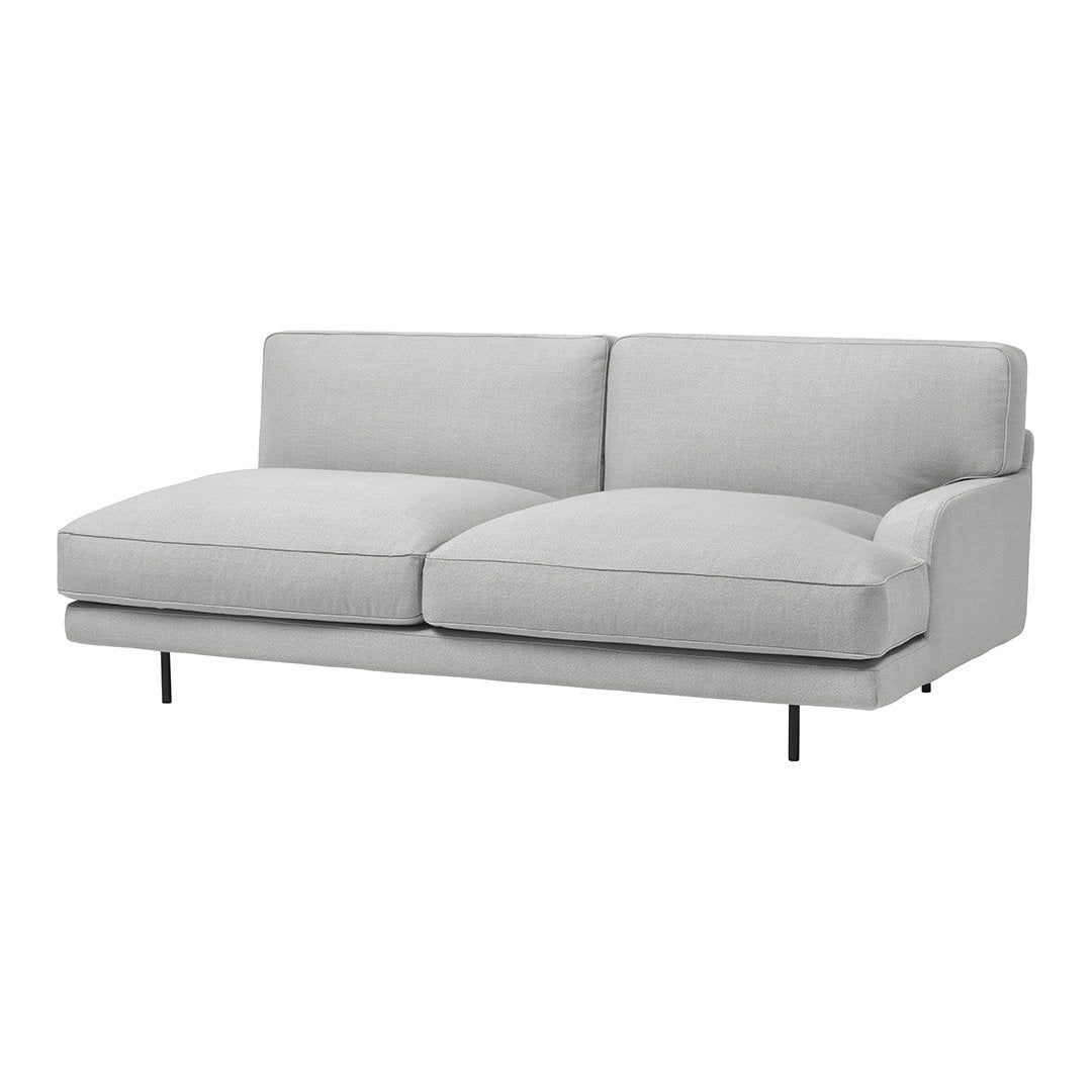 Flaneur 2 Seater Sofa with Armrests - Modern Living Room Furniture for Small Spaces, Apartments & Cozy Home Decor