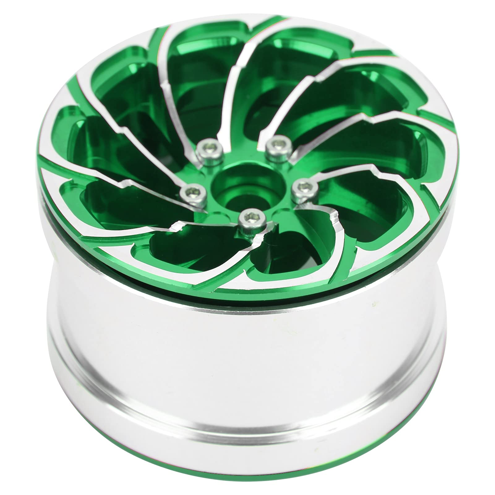 Aluminum Alloy Beadlock Wheel Rims for 1/10 RC Cars - Durable Off-Road Accessories with Secure Lock System | Perfect for Crawling, Racing & Outdoor RC Adventures