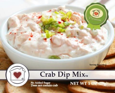 Best Crab Dip Mix for Seafood Lovers - Easy Homemade Crab Dip Seasoning | Perfect for Parties, Game Nights & Holiday Gatherings