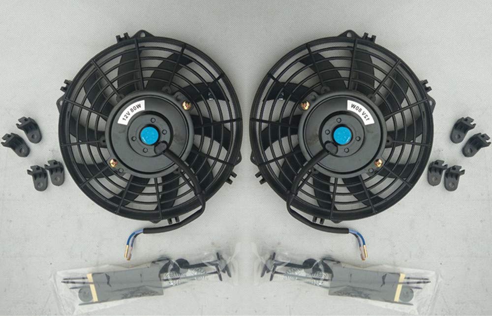 High-Performance Aluminum Radiator & Cooling Fan Kit for 1990-1997 Mazda Miata MX-5 1.6L 1.8L (NA Generation) - Perfect for Track Days, Daily Driving & Engine Cooling Upgrades