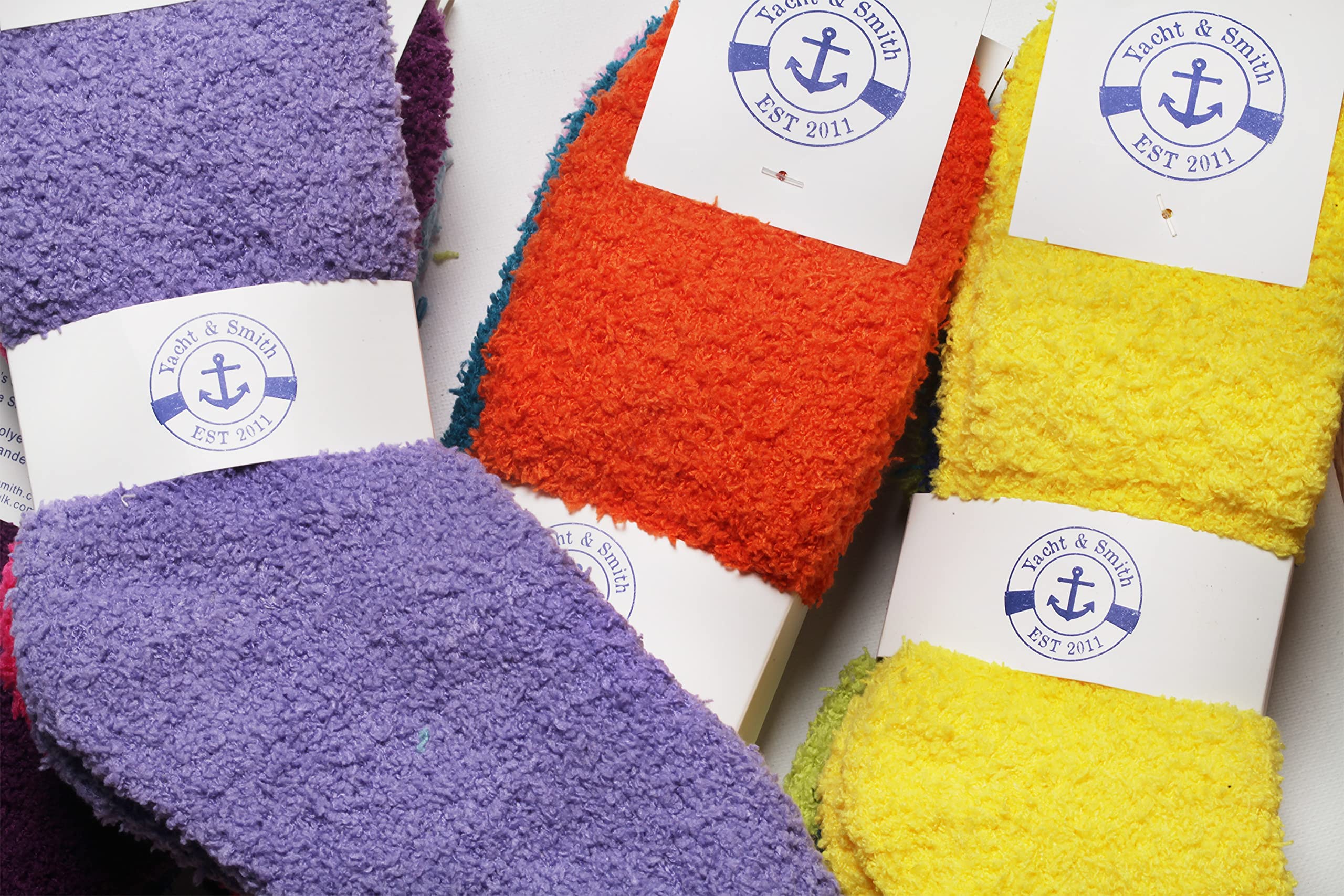 Warm Fuzzy Socks for Women - 12 Pairs Cozy Winter Socks | Home & Office Comfort