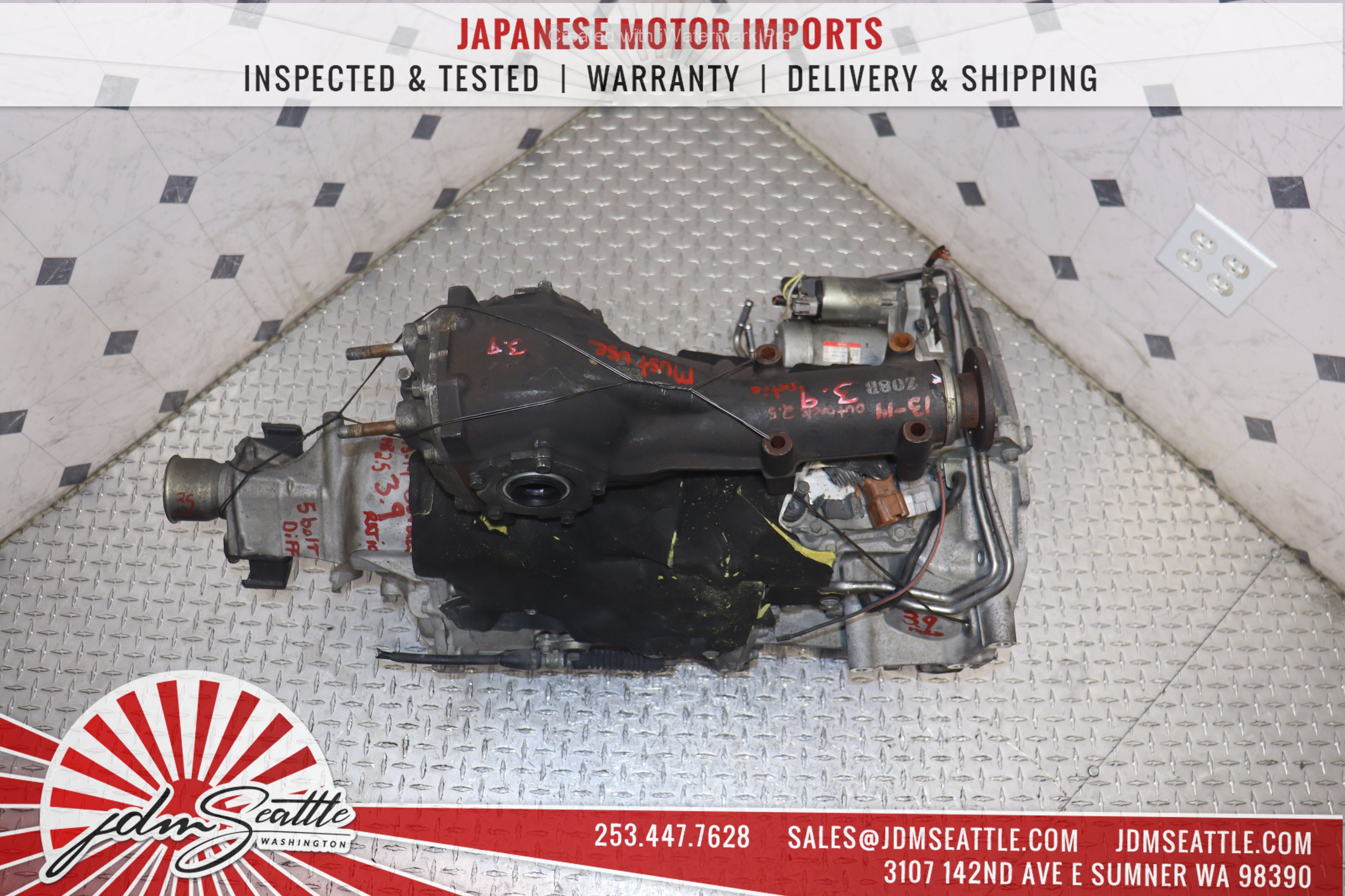 JDM FB25 2013-2014 Subaru Outback 2.5L Automatic AWD CVT Transmission with Differential - Perfect for Off-Roading & Performance Upgrades