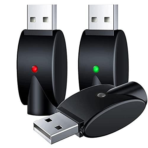 KOUUN 3-Pack USB Smart Charger with LED Indicator & Overcharge Protection - Fast Charging Portable USB Cable for iPhone, Android, Travel, Home & Office Use
