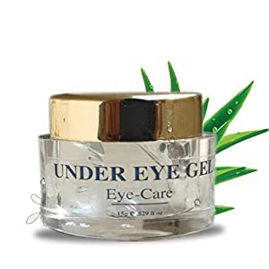 Collagen Peptides & Vitamin C & E Under Eye Gel - 15ml | Dark Circle & Puffiness Relief | Hydrating Eye Treatment for Day & Night Use