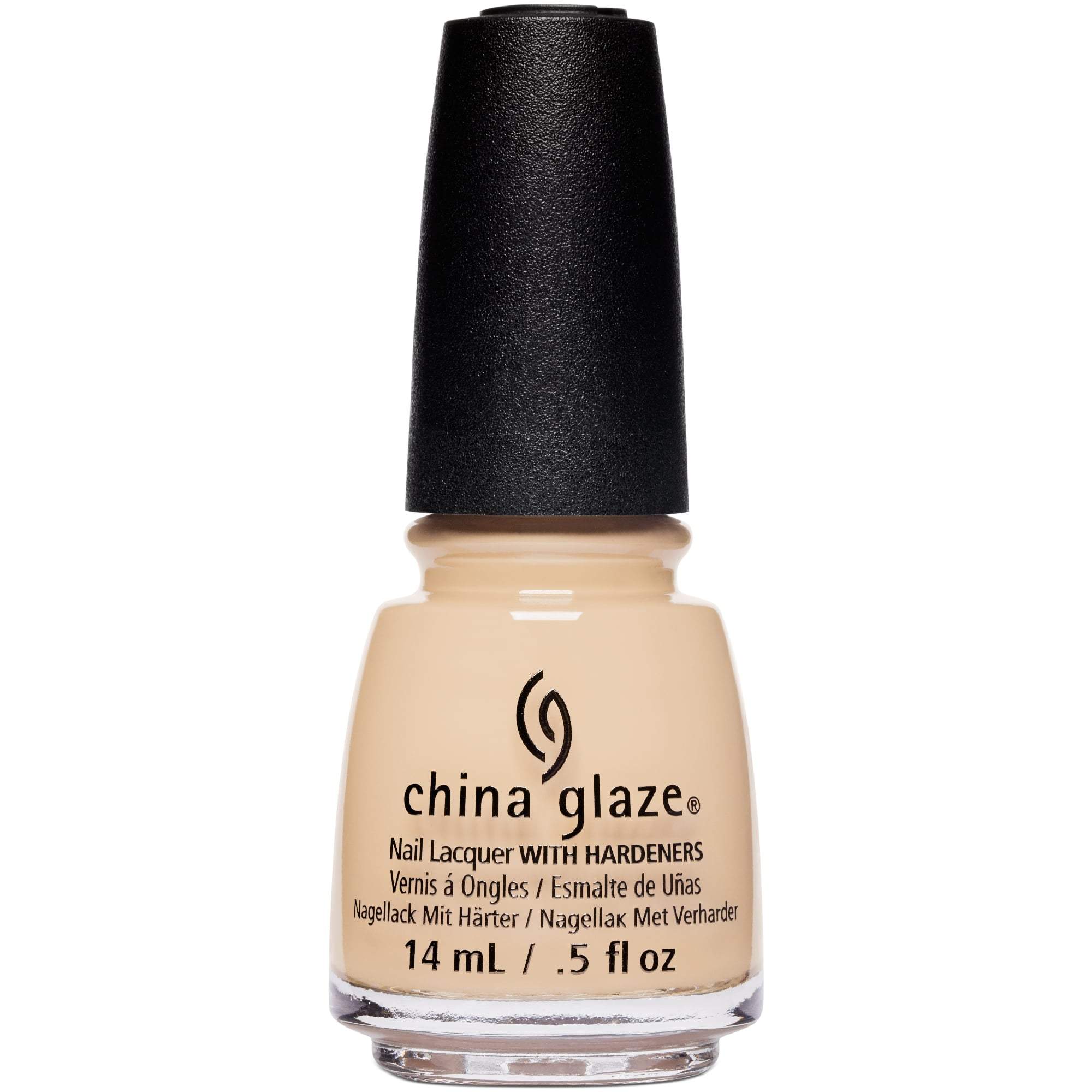 China Glaze Bourgeois Beige Nail Polish #83964 - 0.5 oz Professional Salon Quality Nude Beige Cream Finish - Perfect for Manicures, Pedicures & Nail Art Designs