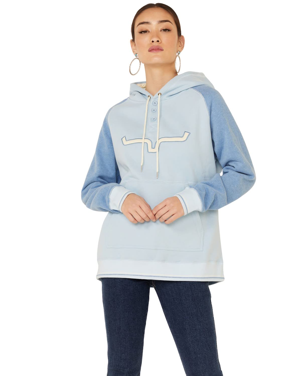 Kimes Ranch Women's Amigo Pullover Hoodie - Soft Fleece Hooded Sweatshirt for Casual Wear & Outdoor Activities