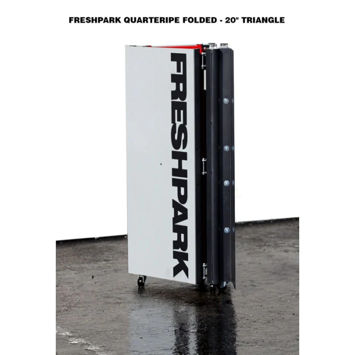 Fresh Park Quarter Pipe Skateboard Ramp for Beginners & Pros - Perfect for Skate Parks, Backyard Tricks & Street Skating