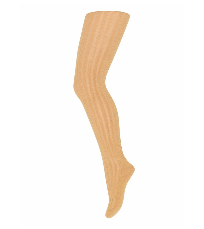 Prairie Sand Cotton Rib Tights by MP Denmark - Soft Comfortable Women's Leggings for Yoga, Workout & Everyday Wear