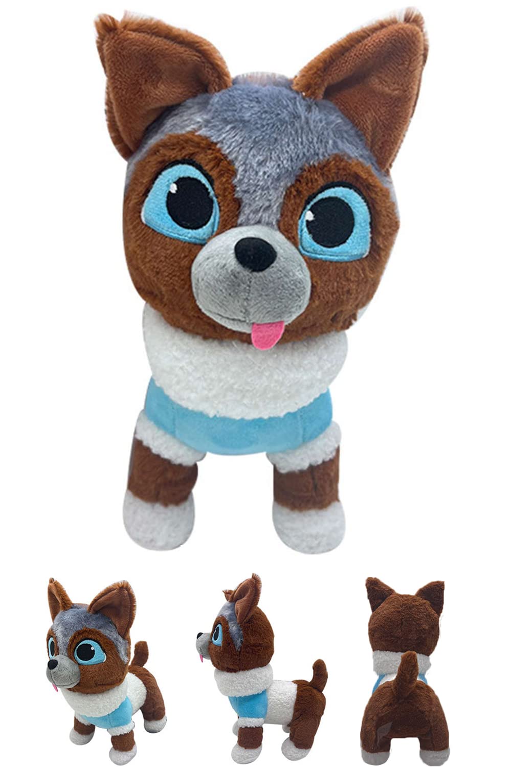 Puss in Boots Perrito Plush Toy - Cute Stuffed Animal Dog Doll from The Last Wish Movie | Soft Plushie Gift for Kids, Collectors & Fans | Perfect for Bedtime, Playtime & Movie-Themed Decor