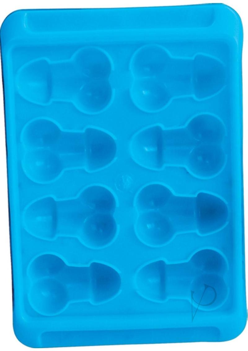 Blue Balls Penis Ice Tray - 2 Pack Silicone Mold for Cocktails, Bachelorette Parties & Adult Humor Gifts - Fun Novelty Ice Cube Maker for Drinks & Pranks
