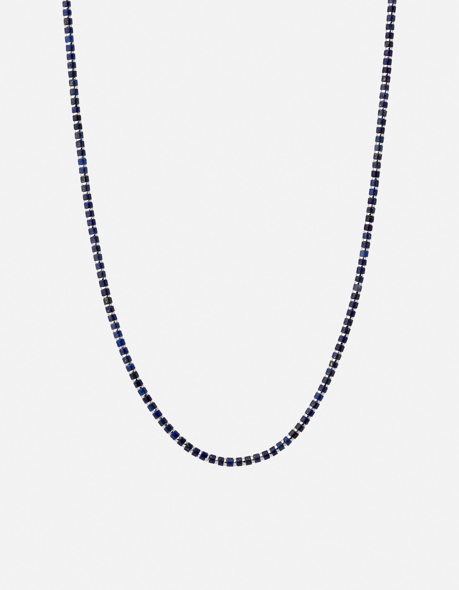 Kato Lapis Necklace - Sterling Silver Pendant with Genuine Lapis Lazuli Stone, Elegant Handmade Jewelry for Women, Perfect Gift for Birthday, Anniversary & Special Occasions