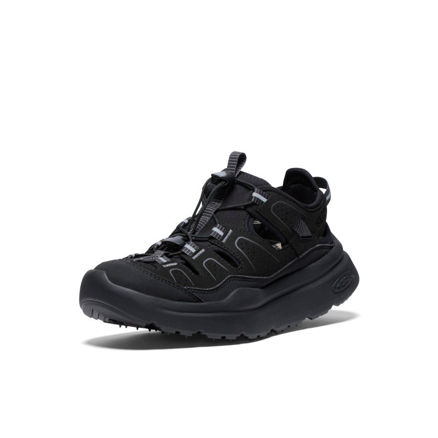 Women's WK450 Comfortable Walking Sandals - Black/Black | Perfect for Hiking, Travel & Everyday Wear
