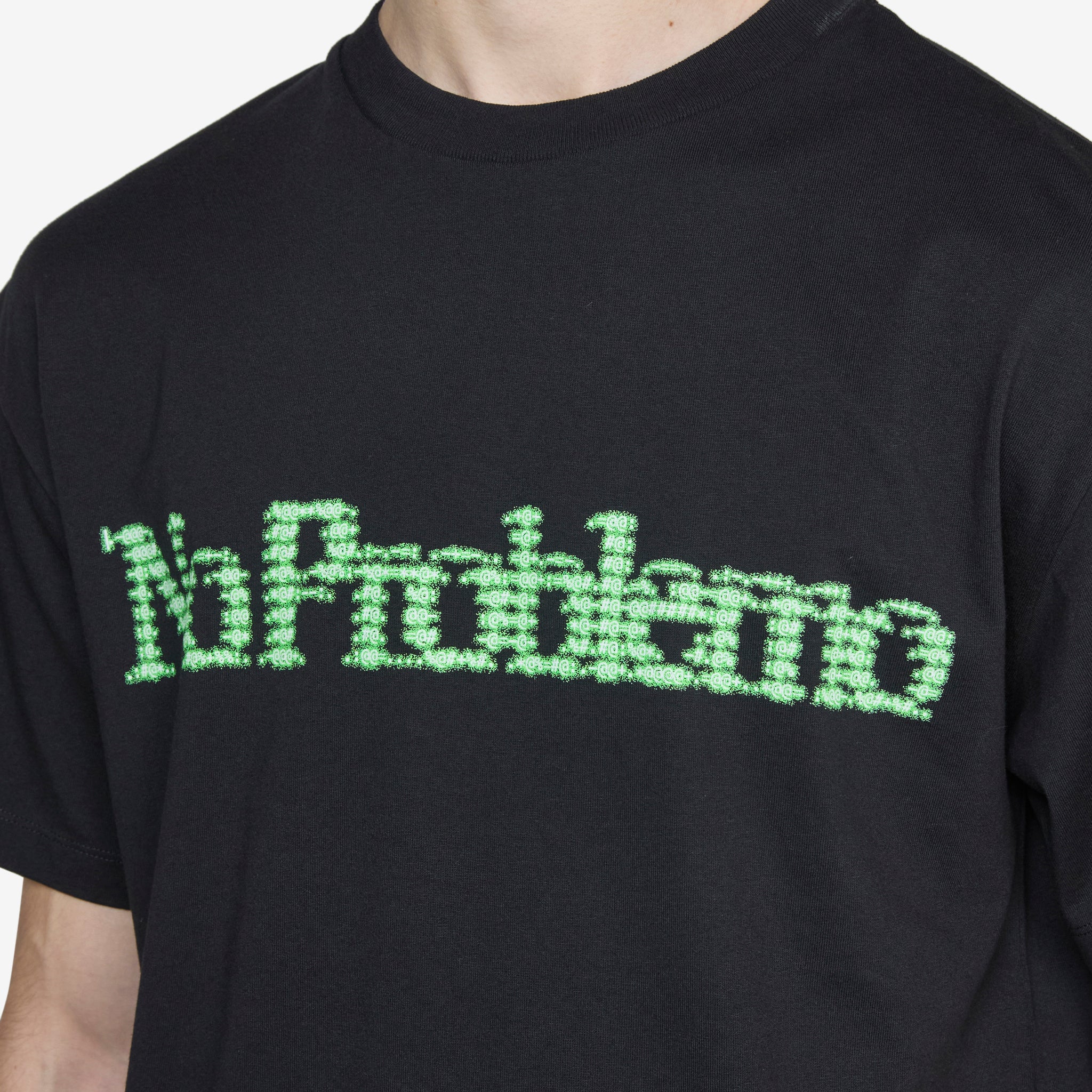 Digi Problemo Graphic T-Shirt for Men - Black Cotton Tee for Casual Wear, Tech Enthusiasts & Gamer Outfits
