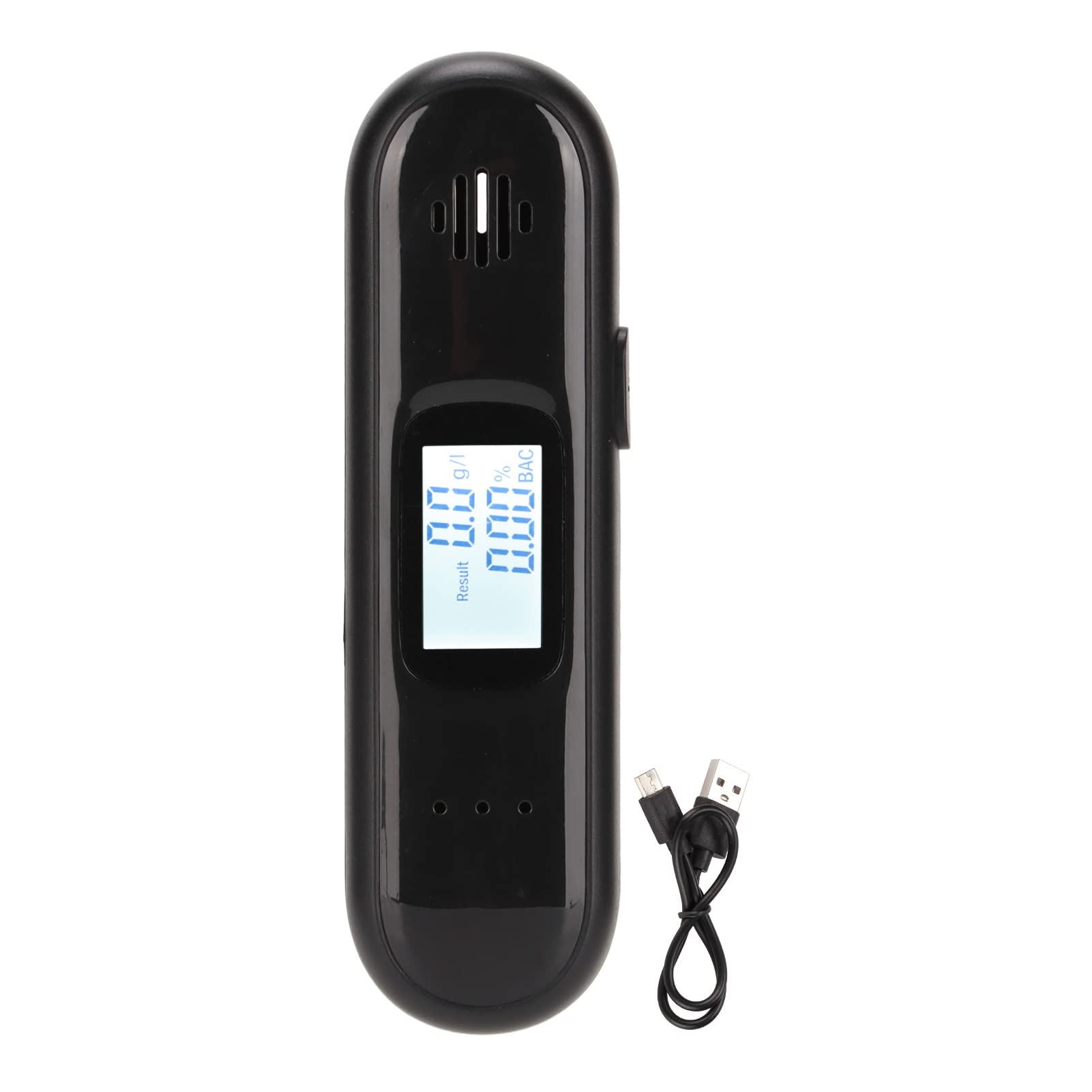 Professional Non-Contact Alcohol Breathalyzer Tester - Portable USB Rechargeable Digital Breathalyzer with LED Display & High Precision Sensor for Drink Driving Tests - Perfect for Personal Use, Bars, Police Checks and Workplace Safety