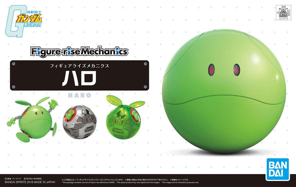 Figure Rise Mechanics Gundam 0079 Haro Model Kit - Bandai Hobby Building Set for Anime Fans, Perfect for Collectors & DIY Enthusiasts | Great Gift for Gundam Lovers, Home Display & Cosplay Props