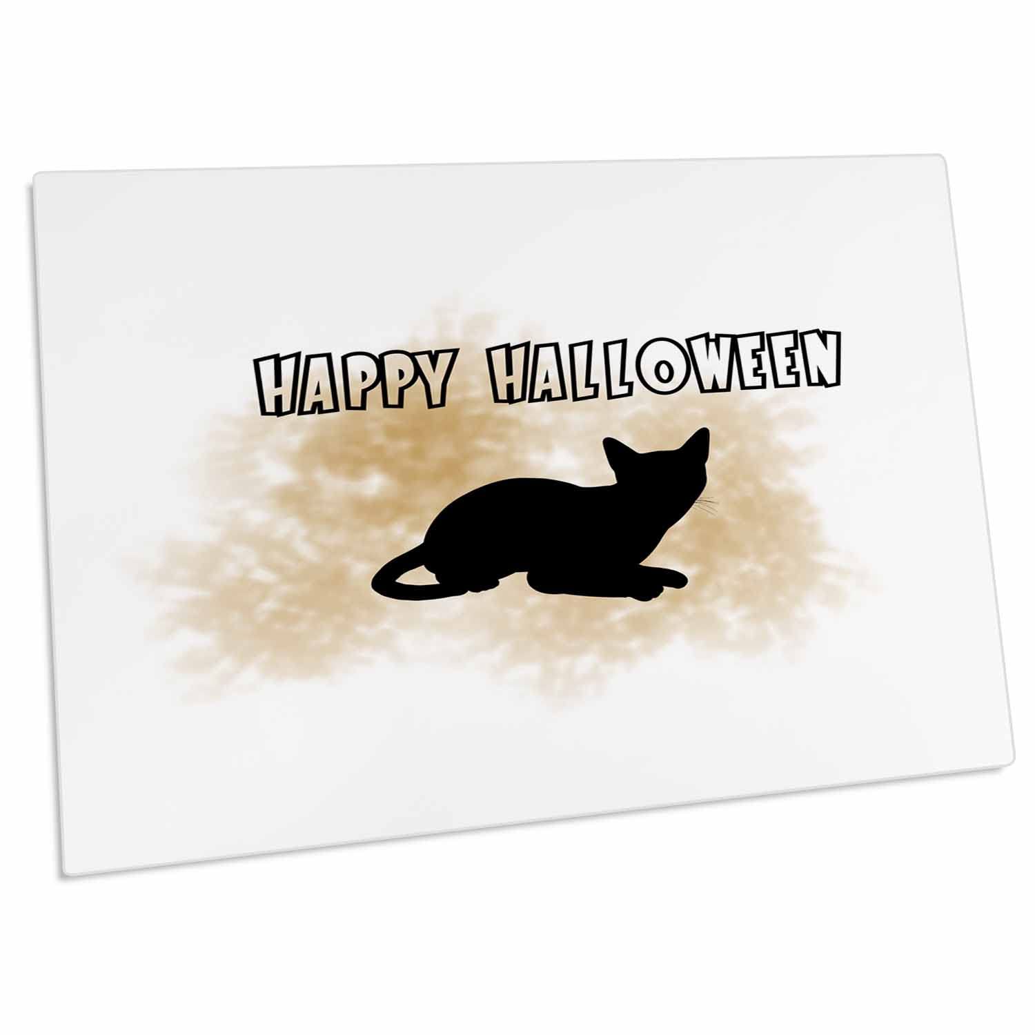 3D Halloween Black Cat Desk Pad Place Mats - Cute Animal Themed Mouse Pad for Office & Home Decor - Perfect for Halloween Party, Desk Accessories, and Gifts